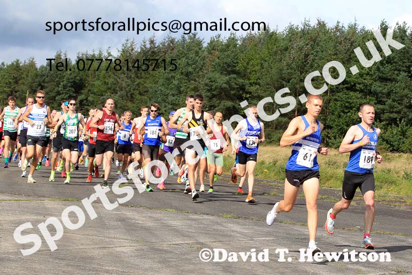2023 Tynedale 'Jelly Tea' 10 Mile Road Race,  Ouston Airfield, Albermarle Barracks,  Northumberland.  Photo: David T. Hewitson/Sports for All Pics